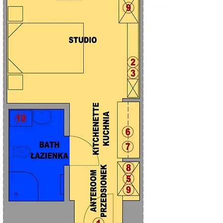 Anna, Center Lägenhet