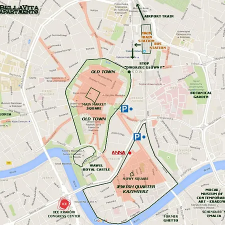 Apartament Anna, Center Kraków